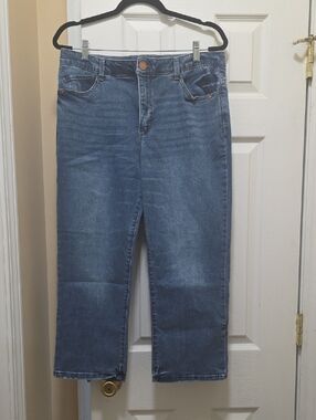 Democracy Blue Straight-Leg Jeans